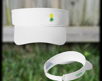 Upside Down Pineapple Hat, Personalized Swinger Visor, Swingers Gift, Pineapple Lover Gift, Funny Pineapple Hat, Custom Pineapple Visor
