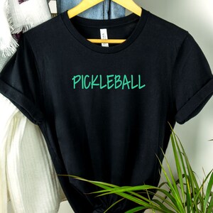 Pickleball Shirt, Pickleball Print T-Shirt, Pickleball Long Sleeve Tee, Pickleball Apparel, Pickleball Clothing, Pickleball Gift