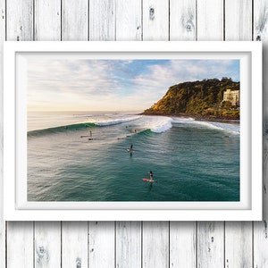 Handmade Photographic Prints – Dawn, Burleigh Heads, Water Photography, Gold Coast, Queensland, Australia, Framed And Unframed Prints.