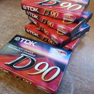 TDK D120 Dynamic Audio Cassette Tapes (10 Pack