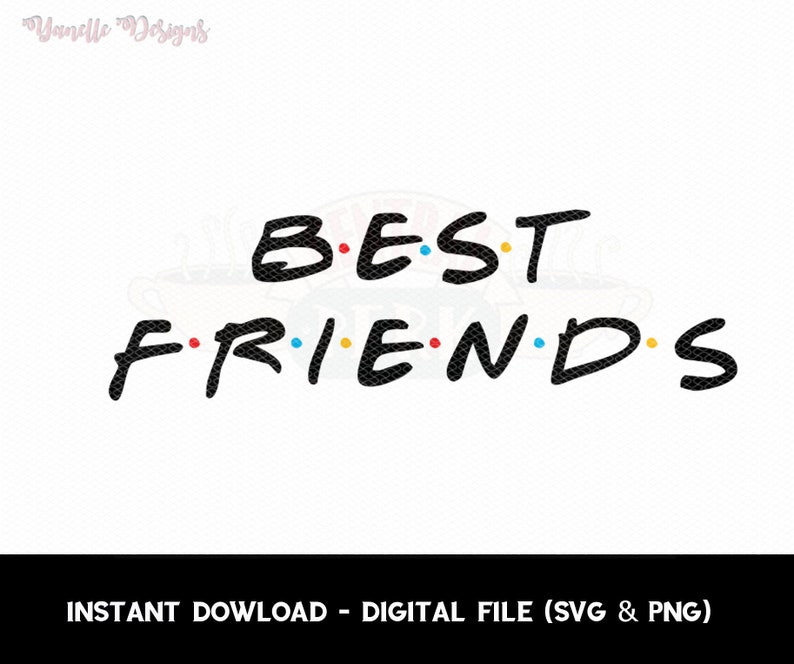Download Friends svg best friends svg Friends Show Logo Cricut cut ...