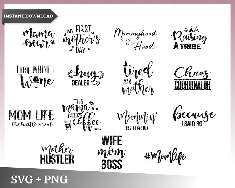 Download Mothers Day Svg Mom Life Svg 15 Mom Quote Svg Mom Shirt Svg Mom Quote Svg Mother Svg Bundle Mama Svg Cut File For Cricut Drawing Illustration Art Collectibles 330 Co Il