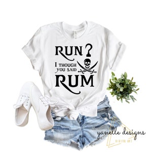 Correre? Ho pensato che hai detto rum Svg, rum Svg, Sarcasm Svg, sarcrasa citazione svg divertente Svg disegni, divertente file di taglio, Cricut Cut Files Silhouette