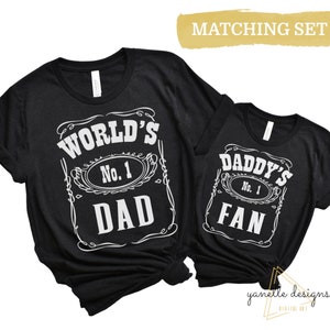 World's No. 1 dad SVG, Daddy's No. 1 fan svg, daddy and me svg, Fathers day svg, dad svg, father daughter svg, father son svg, gift for dad