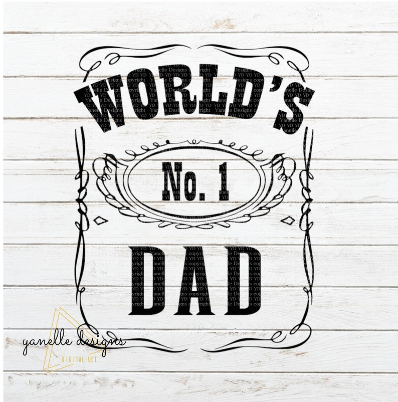 Download World's No. 1 dad SVG Father's day svg Daddy svg | Etsy