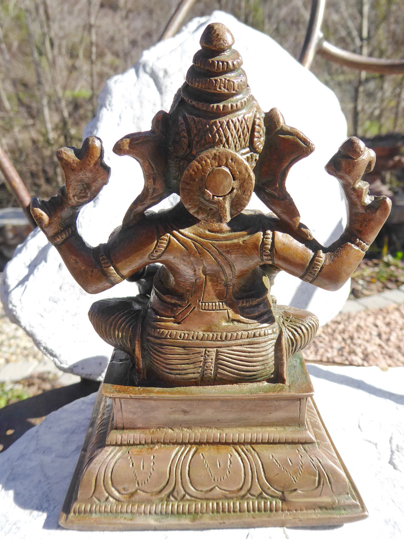 Ganesh musician tablas India Etsy