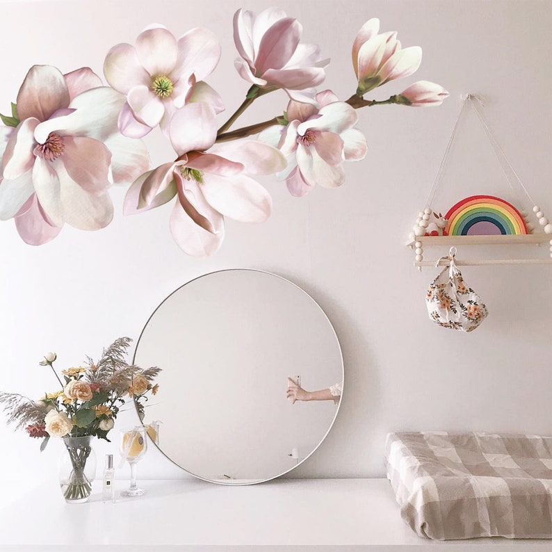 magnolia nursery decor