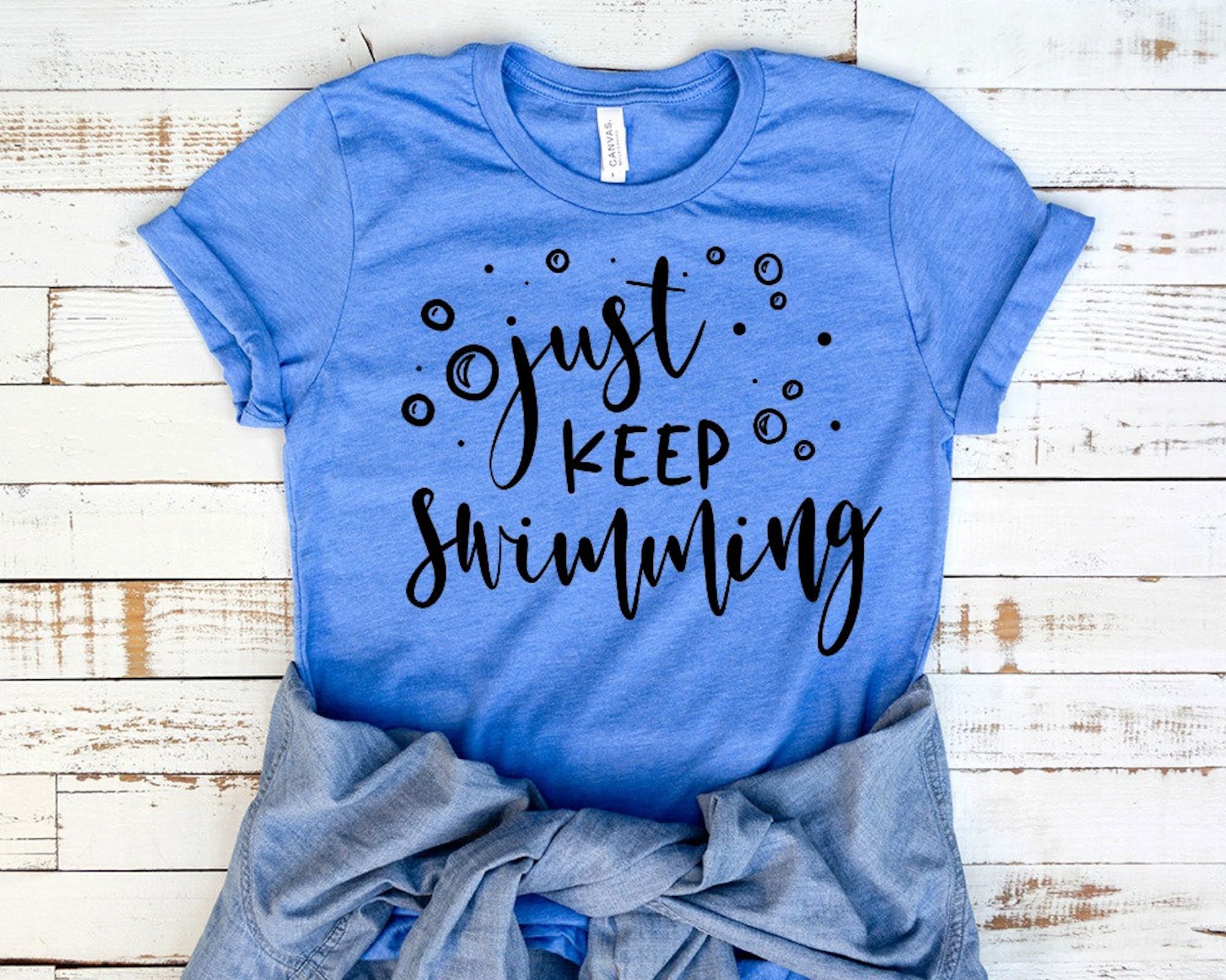Discover Just keep swimming shirt, Finding Nemo tee