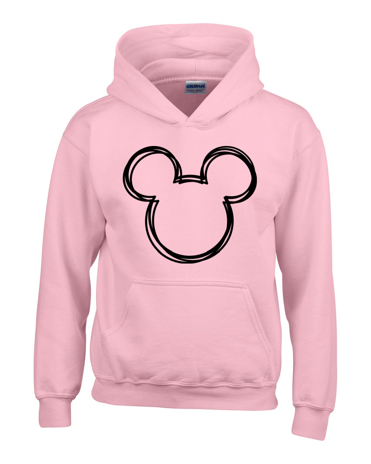 H&m pink shop disney hoodie