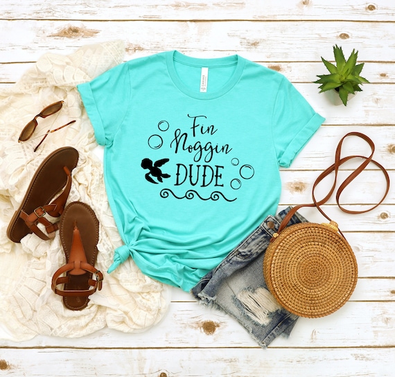 T-shirt for Women With Sayings, Fin Noggin Dude Shirt, Crush Turtle Shirt,  Summer Tee, Vacation Shirt, Beach Shirt, Hawaii Tee -  Sweden