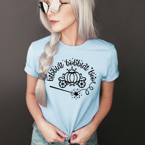 Cinderella shirt, shirt for women, BIBBIDI BOBBIDI BOO carriage tee, Fairy Godmother shirt