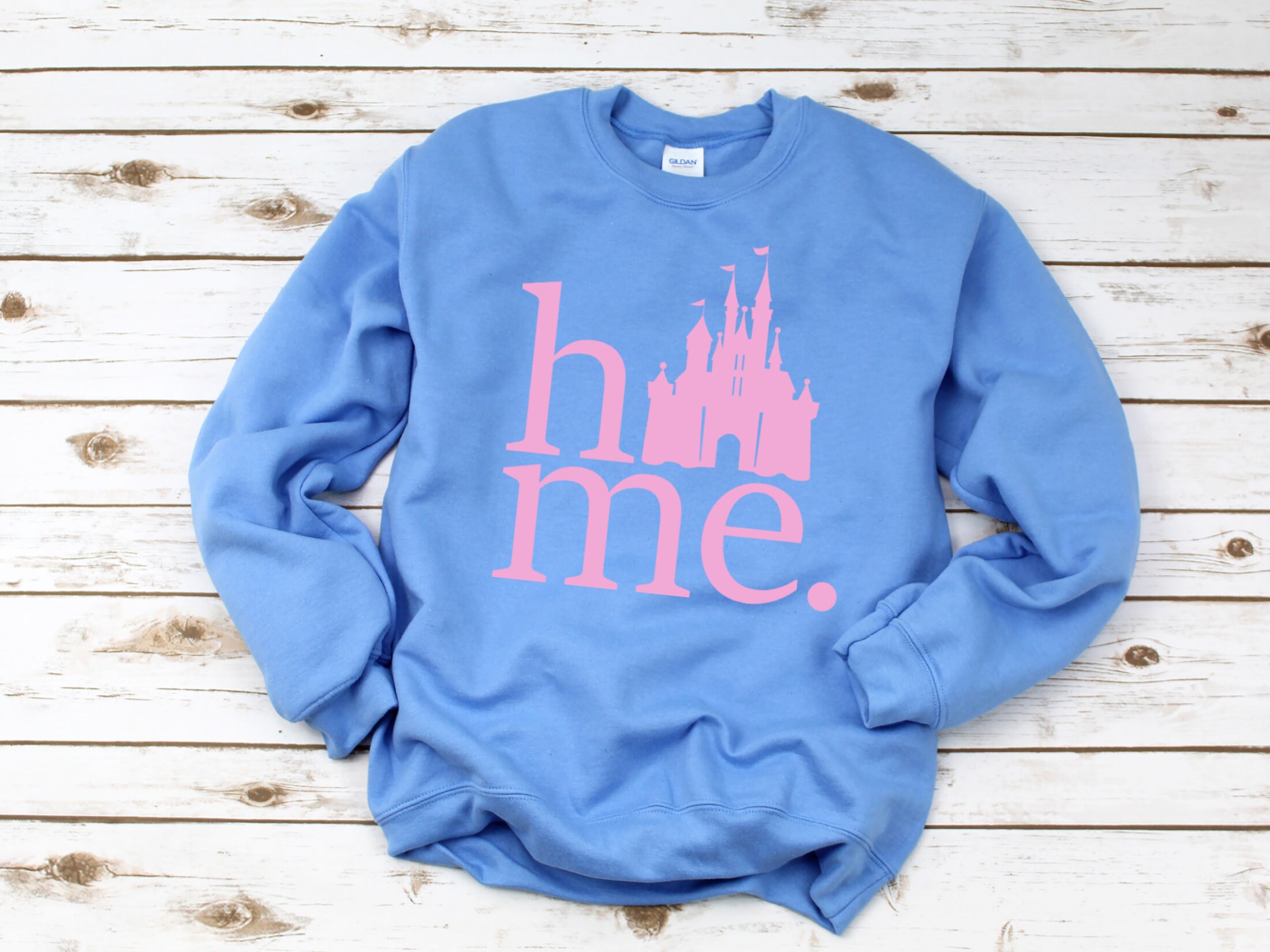 Disney sweatshirt Disney PINK home women's sweatshirt Etsy