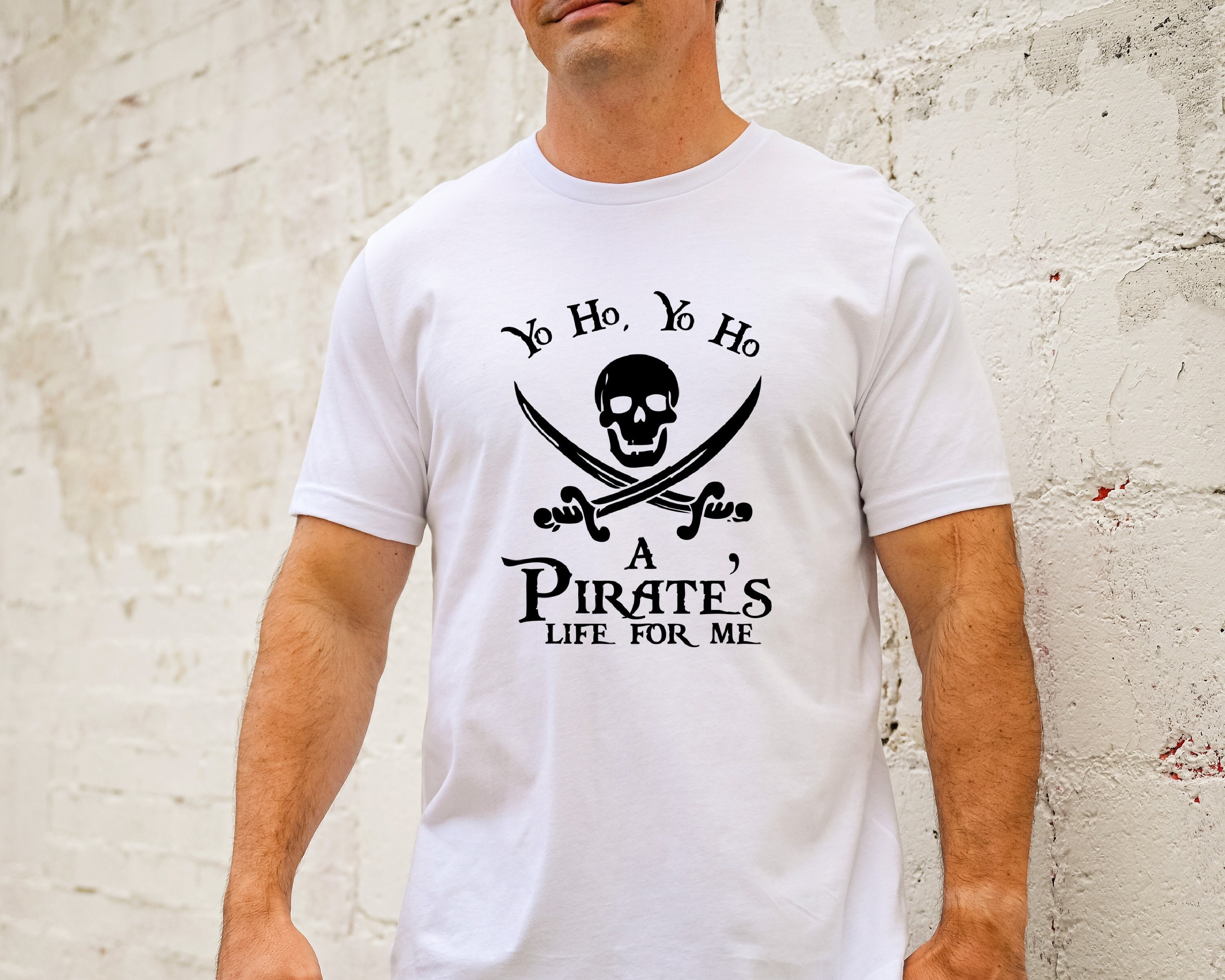 Yo Ho A Pirate's Life for Me Shirt Disney Shirt for Men 