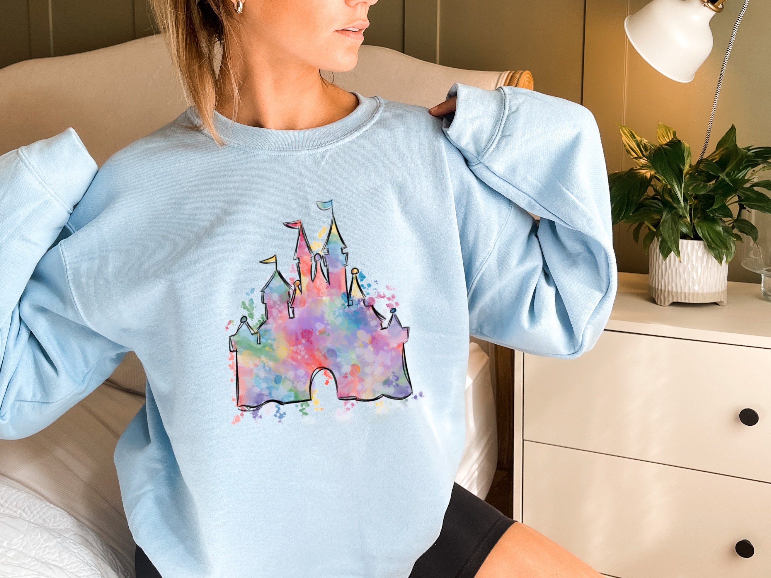 Disney castle cheap sweatshirt
