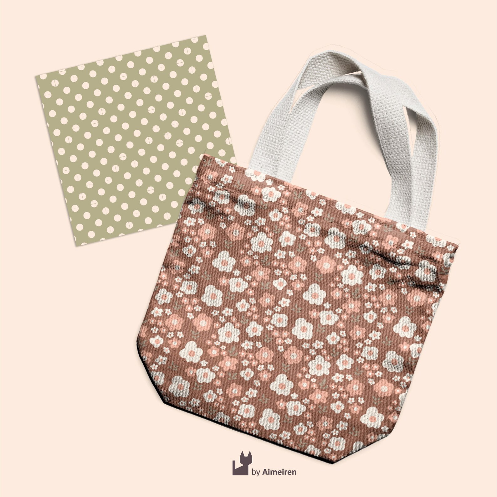 Digital Paper Pack HELLO DAISY, Daisy Floral Spring Seamless Pattern ...