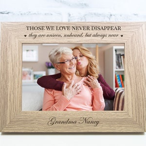 Personalised Memorial Photo Frame