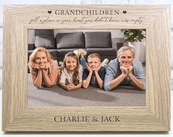 Personalised Grandchildren Photo Frame