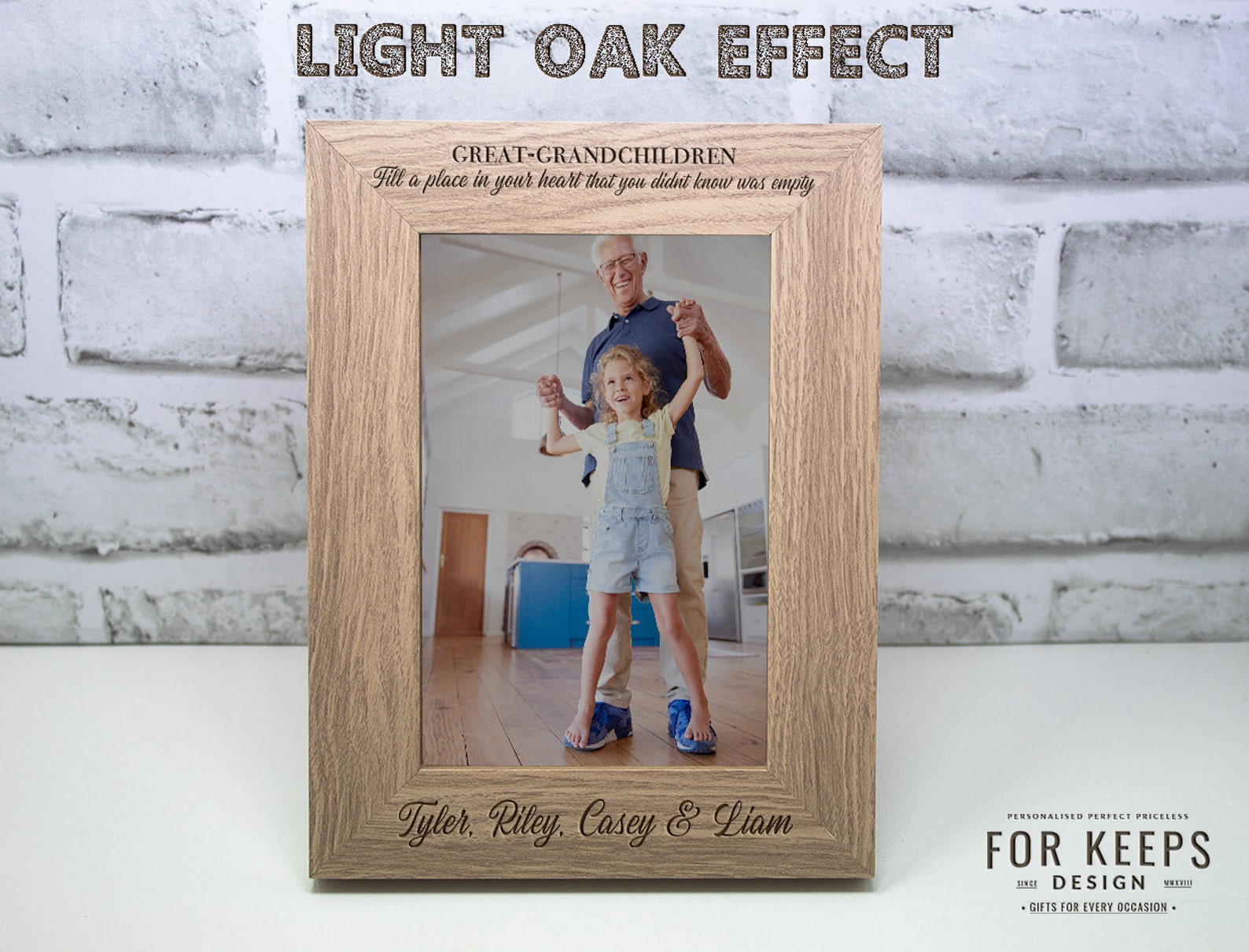 Personalised Greatgrandchildren Photo Frame Photo Frame Etsy UK