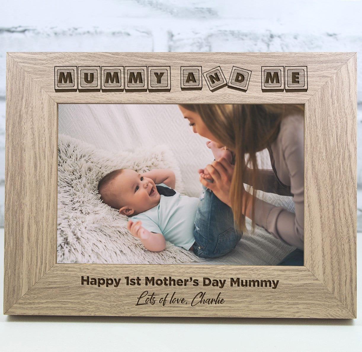 Personalised Mother's Day Photo Frame Gift First Mother's Day Mummy and — free download