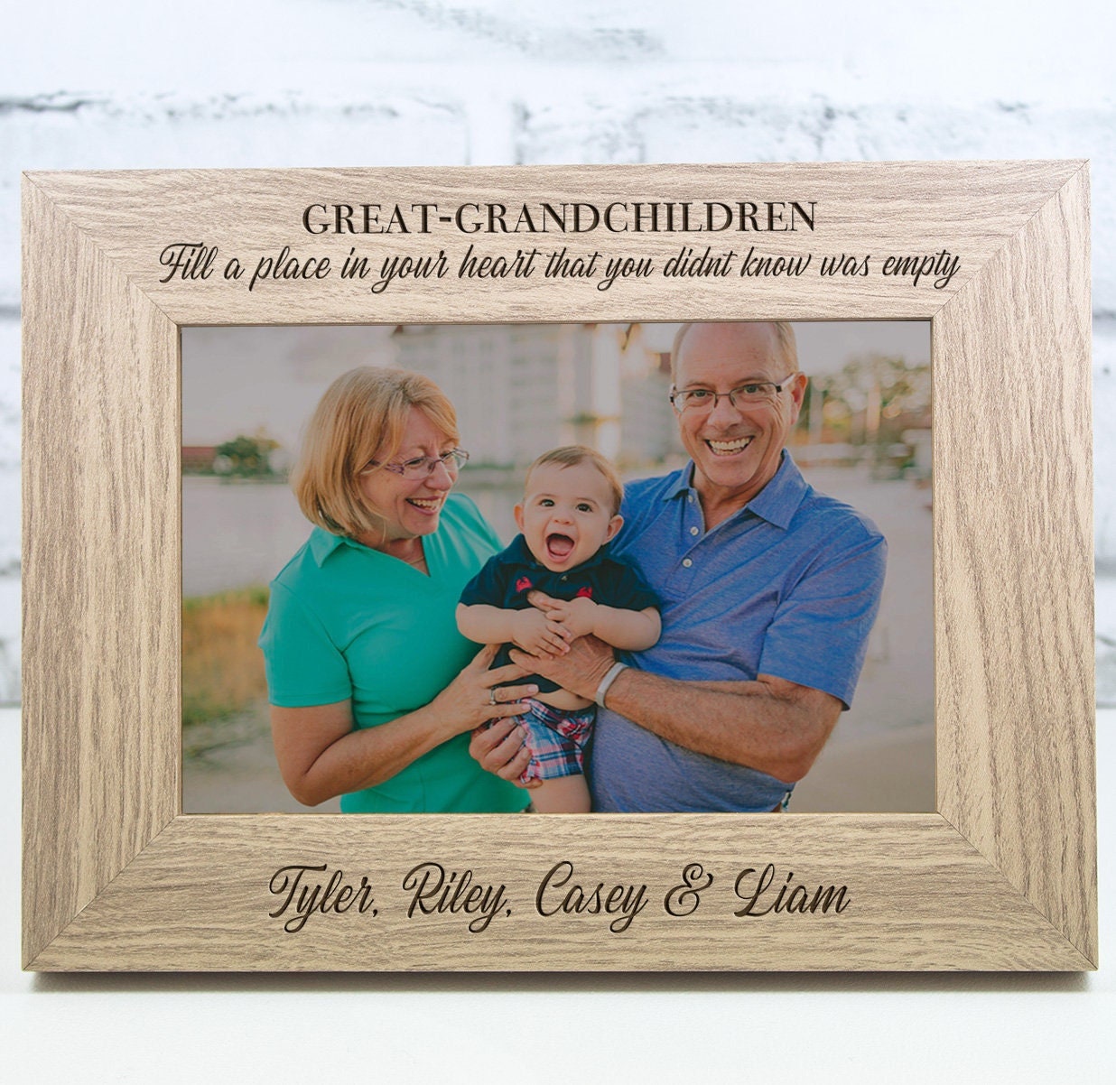 Personalised Greatgrandchildren Photo Frame Photo Frame Etsy UK