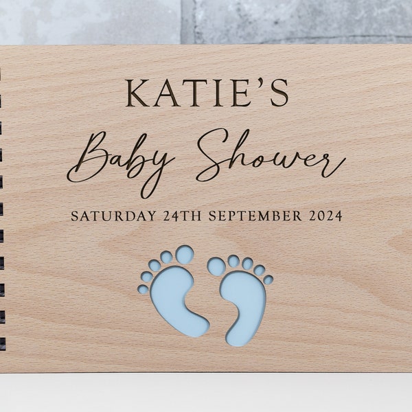 Personalised Baby Shower Guest Book Guest Book