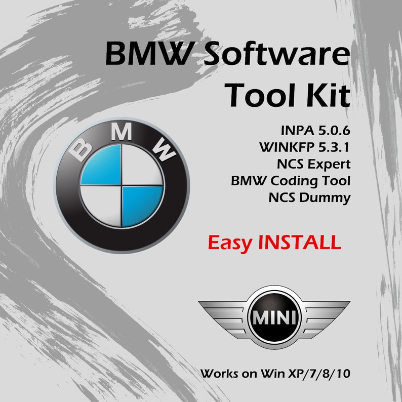 Bmw standard tools inpa 5.0.6 ncs expert winkfp 100% guide | Etsy