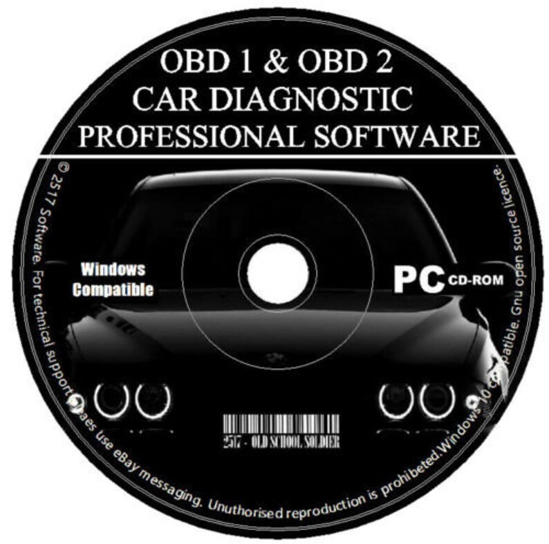 Obd1 obd2 pro car diagnostic software ecu bhp tuning Etsy