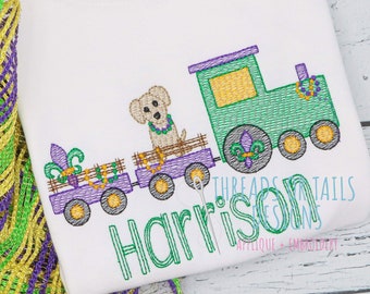 Mardi Gras Sketch Design - Mardi Gras Design - Sketch Design - Mardi Gras Sketch Design - Mardi Gras Design - Mardi Gras Train Sketch