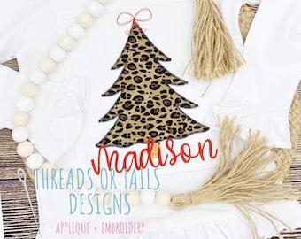 Christmas Tree Applique - Christmas Tree Applique Design - Tree Design - Tree Zig Zag Applique - Christmas Applique - Star Tree - Bow Tree
