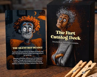 The Fart Catalog Deck - Documented. Observed. Unavoidable.