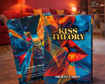 Kiss Theory – An Intuitive Affection Oracle Deck – 22 Oracle Cards – Love Without Proof, Just Knowing