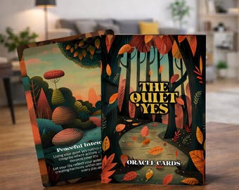 The Quiet Yes – A Boundaries Oracle Deck – 22 Oracle Cards – Consent that Begins from Within