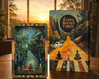 Happy Road Tarot - 22 Major Arcana - A Journey Inspired by the Fab Four - Divination tools