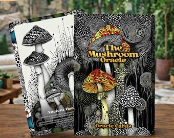 The Mushroom Oracle - 22 Oracle Cards - Unlocking the magic of mushrooms - Divination Tool
