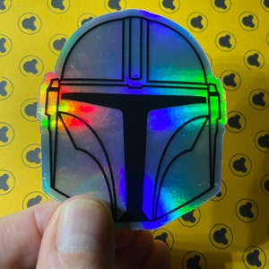 Helmet Hologram - 3&quot; Sticker