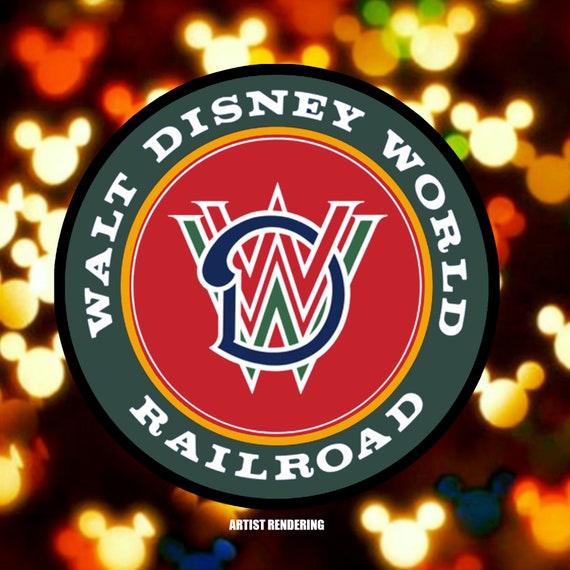 WDW Railroad Logo -  Disney Inspired Passholder Magnet