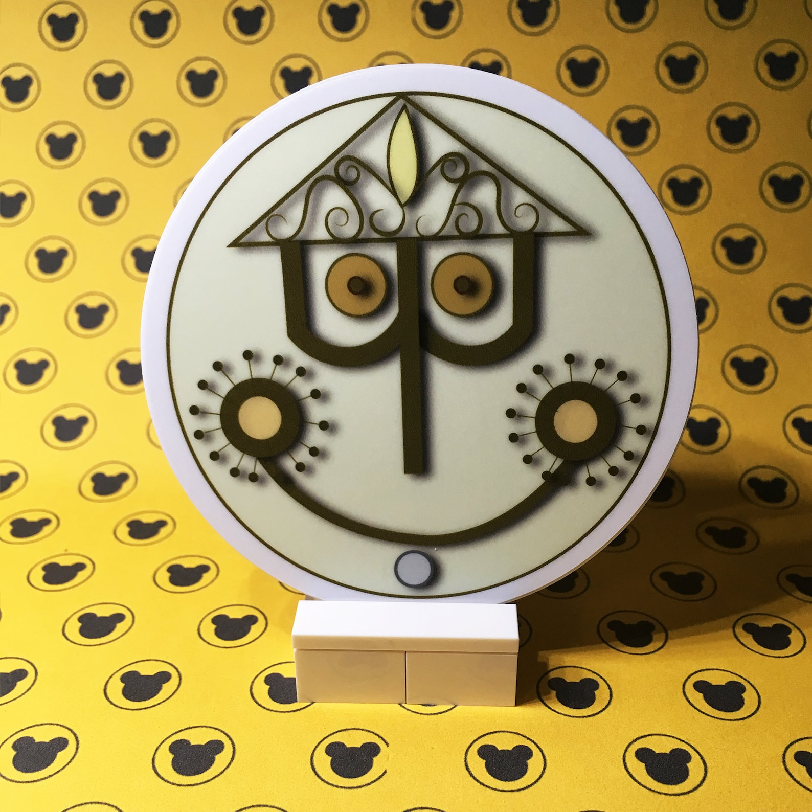 It's a Small World Clock Face Disney Attraction Inspired Etsy