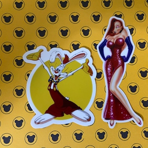 Jessica Rabbit Disney Inspired 4 Sticker image 2