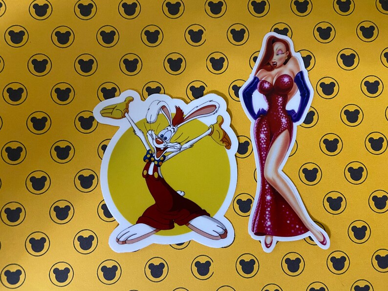 Jessica Rabbit Disney Inspired 4 Sticker image 2