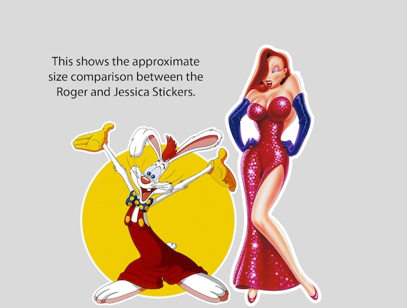 Buy Jessica Rabbit Disney Inspired 4 Sticker Online in India 