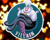 Ursula - Villain -  Disney Inspired Passholder Magnet