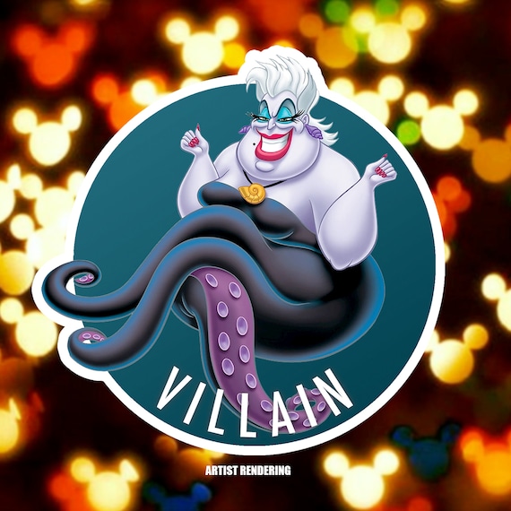 Ursula - Villain -  Disney Inspired Passholder Magnet