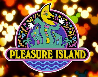 Pleasure Island-magneet - The Funmeister - op Disney geïnspireerde magneet