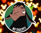 Kuzco as Llama - No Touchy -  Disney Inspired Passholder Magnet