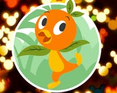 The Orange Bird -  Disney Inspired Magnet