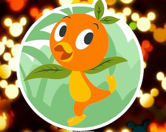 L'uccello arancione - Magnete ispirato a Disney