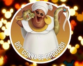 Mama Odie - Princess and the Frog -  Disney Inspired Passholder Magnet