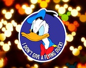 Angry Donald - 3 inch  Disney Inspired Passholder Magnet