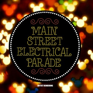 Main Street Electrical Parade  -  Disney Inspired 4&quot; Magnet
