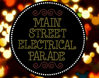 Main Street Electrical Parade  -  Disney Inspired 4" Magnet